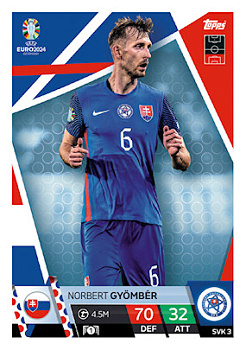 Norbert Gyomber Slovakia Topps Match Attax EURO 2024 #SVK3
